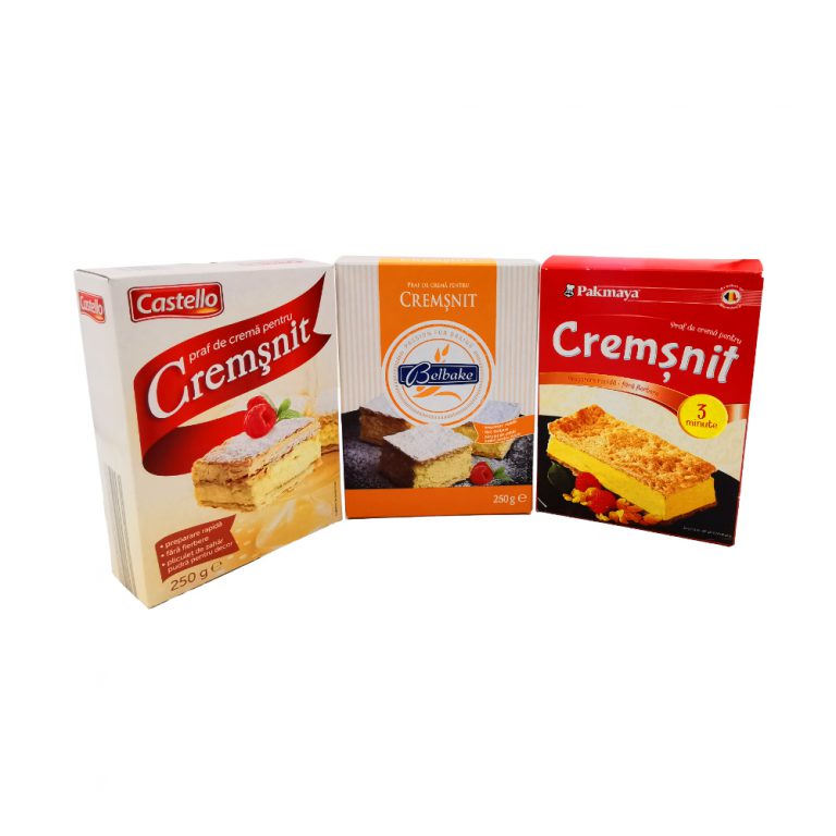 Cutie Prajituri Cremsnit, Hecomin - producator ambalaje si cutii de carton